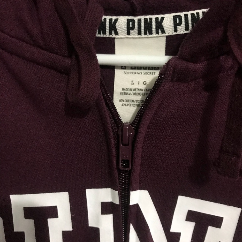 Pink half zip pullover - Picture 2 of 2
